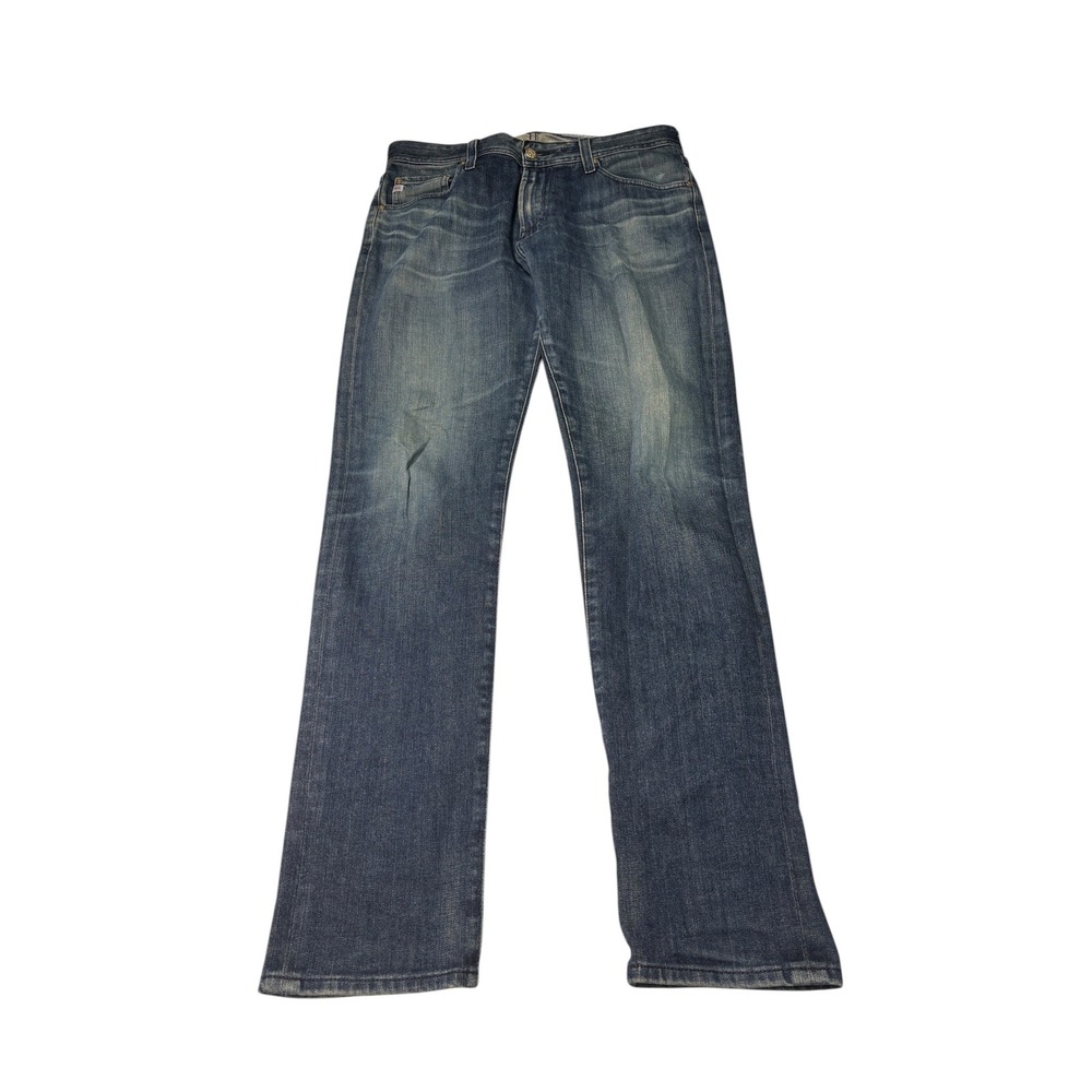 AG Adriano Goldschmied Tellis Modern Slim Jeans Blue Mens 32x33 Denim 360